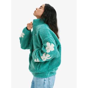 Damska polarowa bluza z zamkiem i wysokim kołnierzem Roxy Far Away image-2