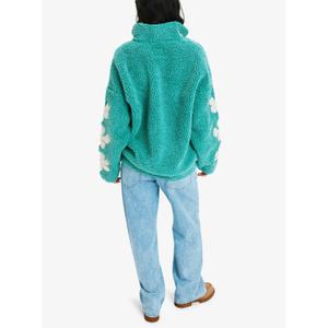 Damska polarowa bluza z zamkiem i wysokim kołnierzem Roxy Far Away image-5