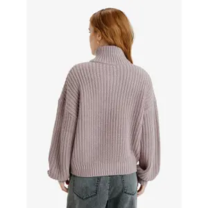 Stehkragen-Pullover mit Reißverschluss für Frauen Roxy Home Again image-3
