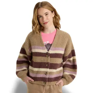 Women's cardigan Roxy Marble Tiles Stripe image-0