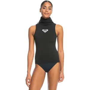 Women's sleeveless surf hoodie Roxy 2.0 Swell S Pp Flt Hd V2 image-2