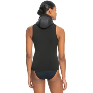 Women's sleeveless surf hoodie Roxy 2.0 Swell S Pp Flt Hd V2 image-5