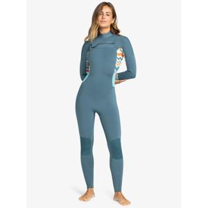Våtdräkt för kvinnor Roxy Swell Series GBS 4.3 mm Front-Zip image-4