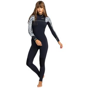 Våtdräkt för kvinnor Roxy Swell Series GBS 4.3 mm Front-Zip