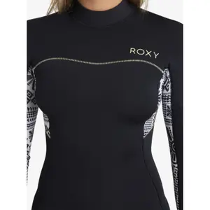 Surf Shorty-våtdräkt för kvinnor Roxy 2 mm Swell Series Back-Zip image-6