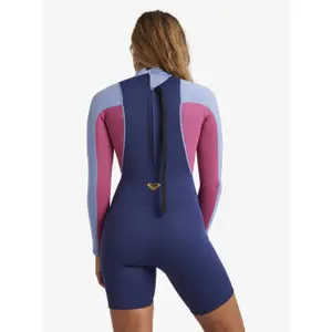 Surf Shorty-våtdräkt för kvinnor Roxy 2.2 mm Prologue Back-Zip image-2