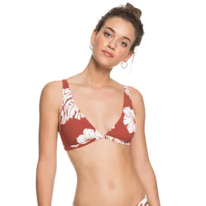 Haut de maillot de bain femme Roxy Garden Trip Elongated Tri image-3