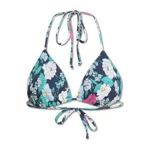 Haut de maillot de bain femme Roxy Blossom Babe Tiki Tri Smock image-0