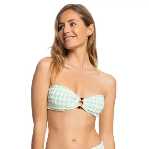 Haut de maillot de bain bandeau femme Roxy Check It image-4
