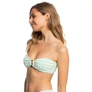 Haut de maillot de bain bandeau femme Roxy Check It image-5