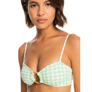 Haut de maillot de bain bandeau femme Roxy Check It image-6