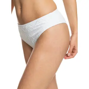 Fundos de fato de banho feminino Roxy Quiet Beauty Mod Mid Waist image-3