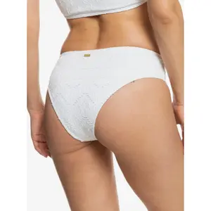 Fundos de fato de banho feminino Roxy Quiet Beauty Mod Mid Waist image-4