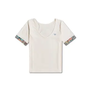 T-shirt femme Roxy Marine Bloom Yw image-0