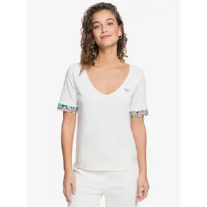 T-shirt femme Roxy Marine Bloom Yw image-1