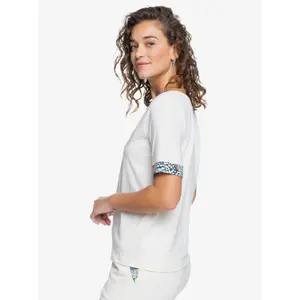 T-shirt femme Roxy Marine Bloom Yw image-3