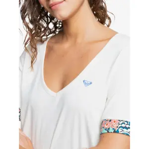 T-shirt femme Roxy Marine Bloom Yw image-6