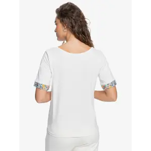 T-shirt femme Roxy Marine Bloom Yw image-5