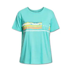 T-shirt femme Roxy Palmtrees And Coconuts image-0
