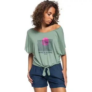 T-shirt femme Roxy Born To Be Roxy B image-2