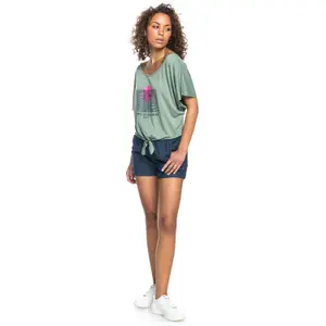 T-shirt femme Roxy Born To Be Roxy B image-5