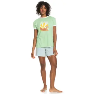 T-shirt femme Roxy Bailing Dream C image-4