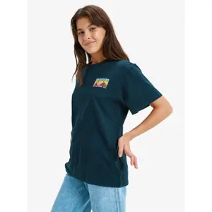 Oversized T-Shirt Roxy Sunny Optic image-3