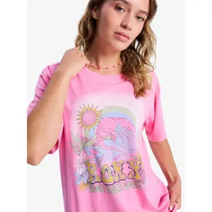 Oversized T-Shirt Roxy Sunny Optic image-4