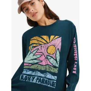 Langarmshirt Roxy Hangloose Washed image-4