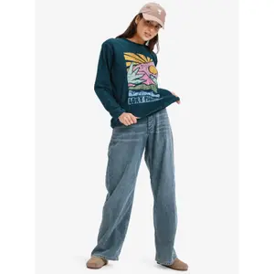 Langarmshirt Roxy Hangloose Washed image-1
