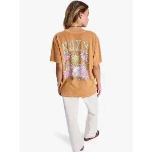 Női oversized póló Roxy Sunny Stone Wash image-3