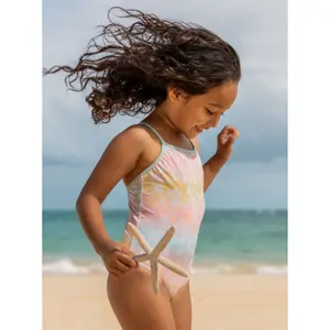 1-piece swimsuit for girls Roxy Fairy Beach image-3