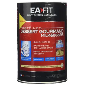 Sobremesa de leite e ovos com baunilha da ilha EA Fit image-0