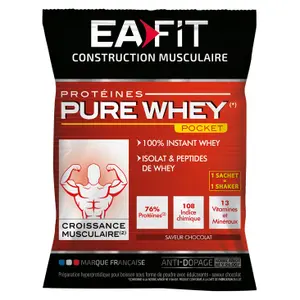 Pure Whey nomade vanille EA Fit (15x40g) image-0