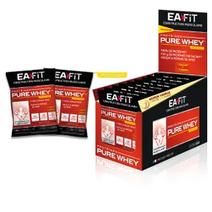 Pure Whey nomade vanille EA Fit (15x40g) image-1