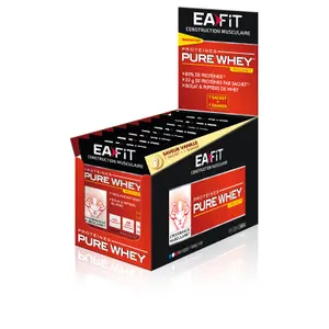 Pure Whey nomade vanille EA Fit (15x40g) image-2