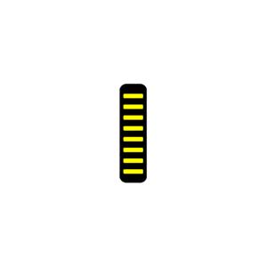 rr119-yel-min-dekaler-for-framre-stankskarm-rrp-proguard-bolt-on-mini-gul-tu