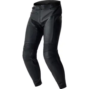 Short leather motorcycle Trousers RST T2 D3O