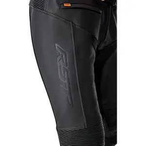 Short leather motorcycle Trousers RST T2 D3O image-4