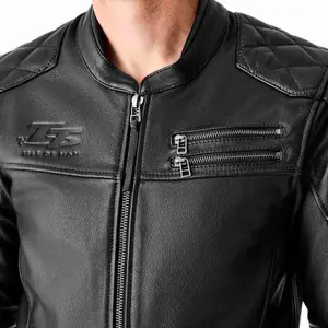 Blouson cuir moto RST Hillberry D3O image-2