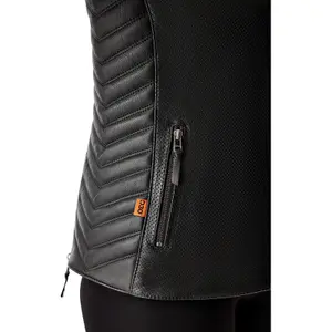 Leather jacket motorcycle woman RST Roadster Air D3O image-3