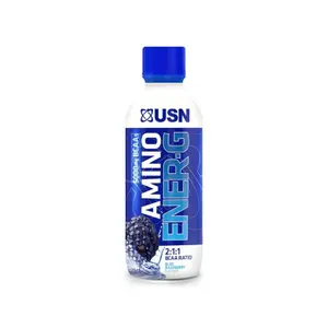 Bebidas energéticas bcaa aminoenergy frambuesa azul 375 ml usn (x12) image-0
