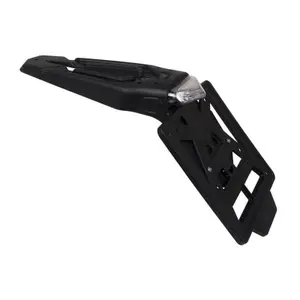 Soporte de matrícula de moto 30° con luz LED Rtech