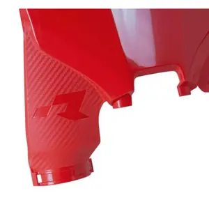 Placa de matrícula de moto delantera Rtech image-2