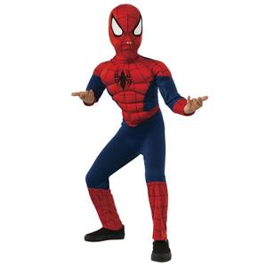 883028006939-kinderkostuum-rubie-s-france-marvel-spiderman-ultimate-premium-spiderman-rood-8-10-jaar