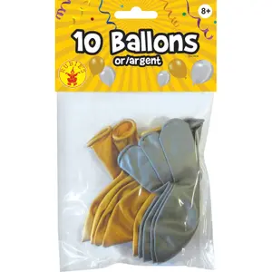 Bag of 10 Balls Rubie'S France image-0
