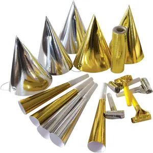 Bag of children's party hats Rubie'S France image-0