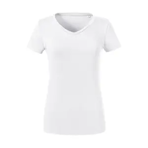 V-neck T-shirt Russell Athletic Pure Organic image-0