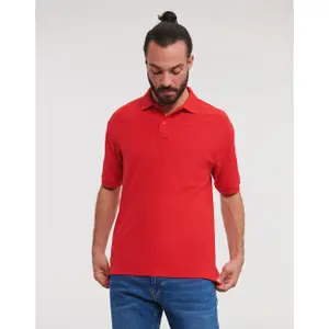 Polycotton polo shirt Russell Athletic Classic image-1