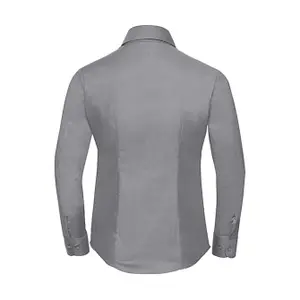 Langarmshirt, Damen Russell Athletic Classic Oxford image-1